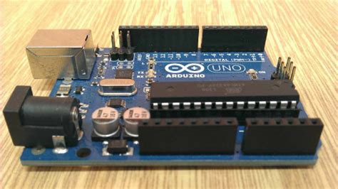 Microcontroller Board Arduino Uno Equipped With An 8 Bit Avr