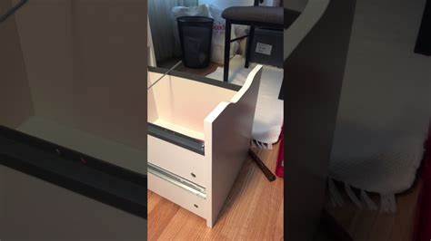 The ikea alex drawer unit (wide) has an overall height of 26 (66 cm), width of 26.375 (67 cm), and. IKEA Alex File Drawer Insert Help - YouTube
