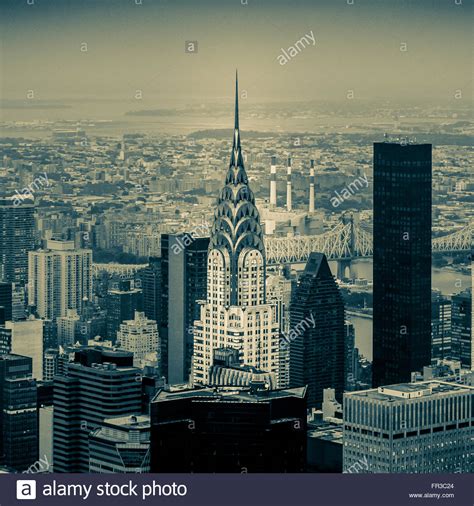 The Chrysler Building East Side Of Midtown Manhattan New York City