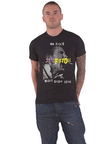 The Sex Pistols T Shirt We Stock Band Logo New Official Mens Black