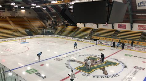 Gutterson Fieldhouses New Video Board For Hockey Programs Nears Completion