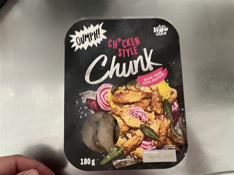 Oumph Chcken Style Chunk Vegansk Kyckling