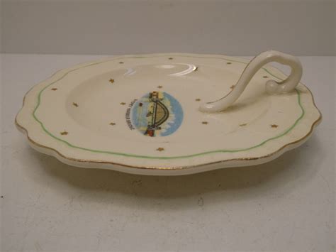 Shelley Porcelain Souvenir Sydney Harbour Bridge Dish Bowl With Stars