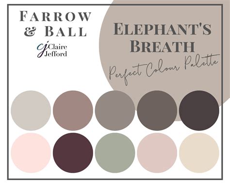Elephant S Breath By Farrow Ball Interior Paint Color Etsy Uk