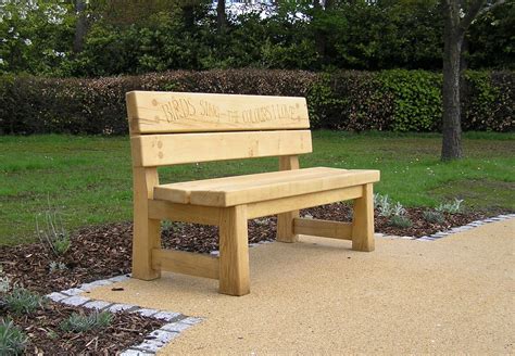 The Stapeley Memorial Bench Wood Bench Plans Wood Bench Outdoor