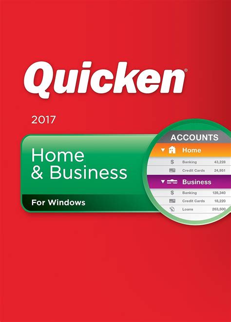 Quicken Home And Business 2017 Personal Finance And Budgeting Software