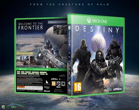Destiny Xbox One Box Art Cover By Xbu Philippe