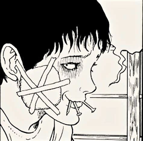ﾟ･｡𝙎𝙤𝙪𝙞𝙘𝙝𝙞 𝙏𝙨𝙪𝙟𝙞𝙞 Junji Ito Japanese Horror Scary Art