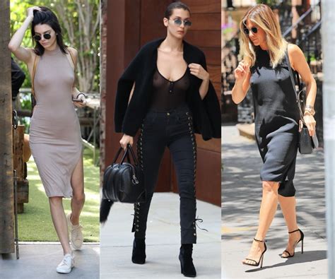 The Celebrity Braless Trend Glamour