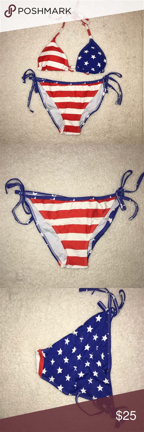 American Flag Bikini 4th Of July Bikini American Flag Bikini 4th Of