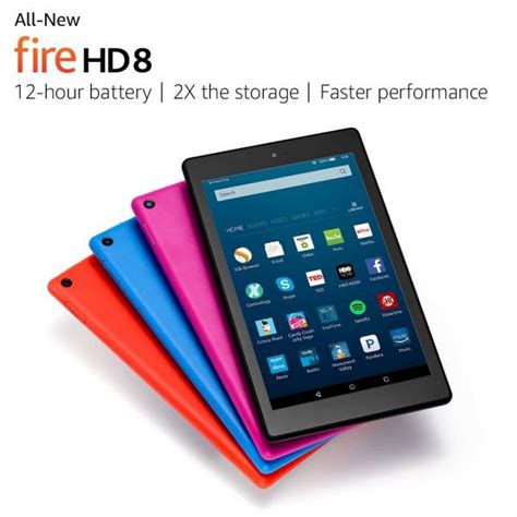 Amazon Fire 8 Inch Tablet Walyou