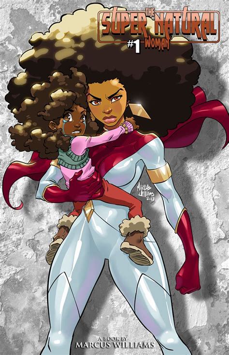 Super Natural Woman Issue 1 Variant Cover By Marcus Williams