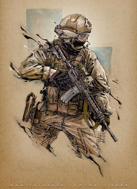 Awasome Army Soldier Drawing 2022