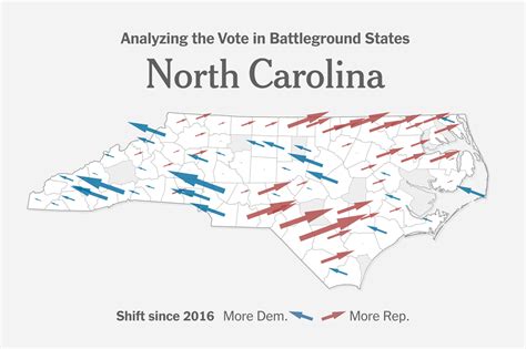 North Carolina 2016 Election Results Nytimes Electicon