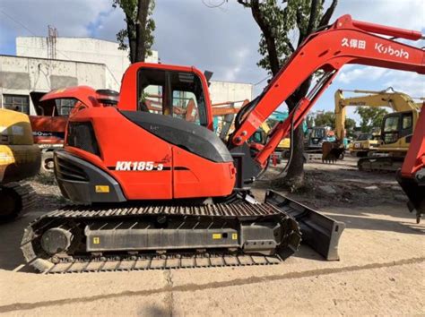 2016 Digger Second Hand Kubota Kx183 Kx185 Kubota 8 Ton Excavator Mini