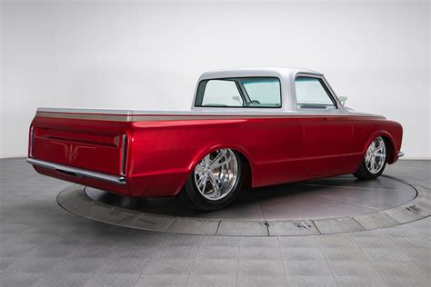 Slammed 1972 Chevrolet C10 Sema Build Flexes Suicide Doors Vortec V8