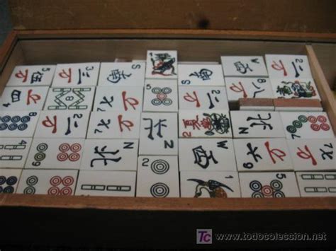 Pues simplemente tendrás que estar muy pendiente a las fichas que el guía cante; domino chino mah jongg - Comprar Juegos de mesa antiguos en todocoleccion - 19859396