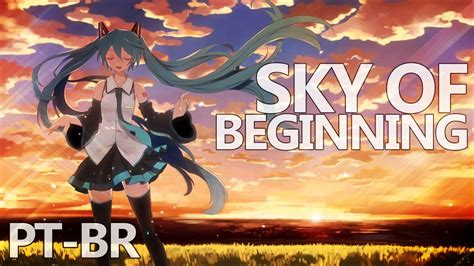 Sky Of Beginning Hatsune Miku Feat Supercell Youtube