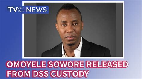 Exclusive Video Omoyele Sowore Released From Dss Custody Youtube