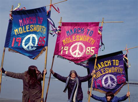 How The Banners Of Greenham Common Womens Peace Camp Fought Horror
