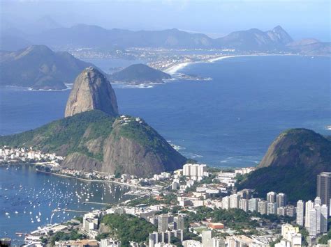 Vista Do Pão De Açucar Rio De Janeiro Cidade Maravilhosa Pão De Açúcar