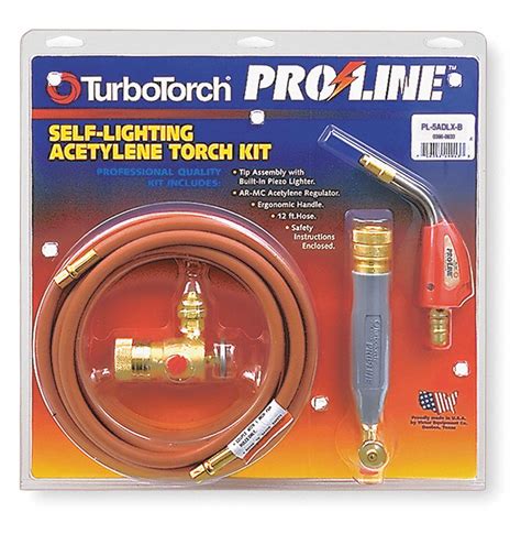 Turbotorch Swirl Torch Kit Acetylene Self Igniting Ux