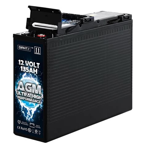Perfect option for applications demanding extremely high resistance to deep and. Buy Giantz AGM Deep Cycle Battery 12V 135Ah Portable 4WD ...