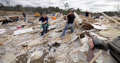 Four Tornadoes Struck Mississippi On Tuesday