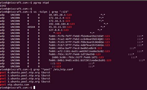 How To Check Ntp Server Ip Address In Linux Linux Nixcraft Linux