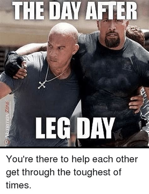 50 Hilarious After Leg Day Meme