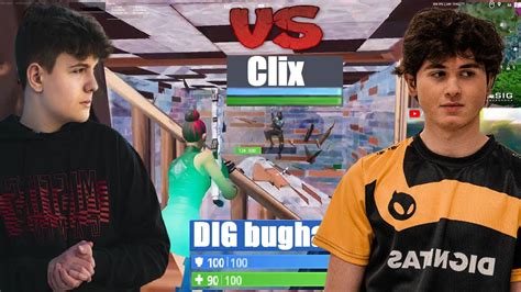 Bugha Vs Clix In Solo Cash Cup Both Povs Youtube