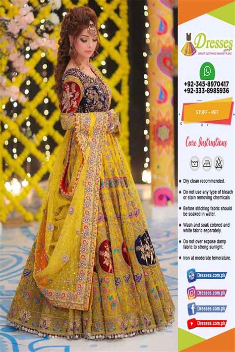 Kashees Bridal Mehndi Dresses Online Pakistani Dresses Marketplace