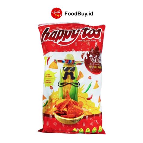 Jual Happy Tos Hot Chili Flavor 140 Gr Indonesiashopee Indonesia