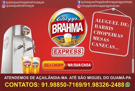 Quiosque Chopp Brahma Paragomimas Pub And Bar Paragominas Avaliações