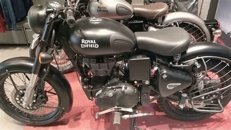 Log in to your royal enfield account. New Royal Enfield classic 500 stealth black - YouTube