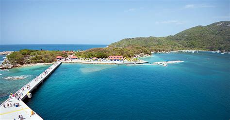 Maintenance And Restoration Underway For Labadee Royal Caribbeans