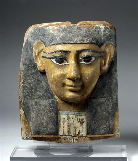Egyptian Wooden Sarcophagus Mask Bust Jun 28 2017 Artemis