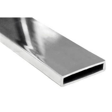 20x10 To 100x20 Rectangular Stainless Steel Flat Tubes Material Grade
