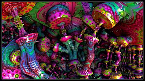 Psychedelic Art Artwork Fantasy Dream Color Neon Detail Teaser