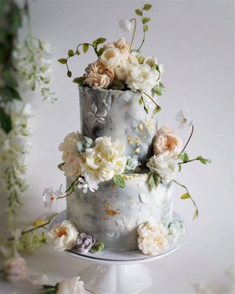 29 sugar flower wedding cakes that are too good to eat ⋆ ruffled