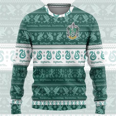 Harry Potter Slytherin Quidditch Ugly Sweater