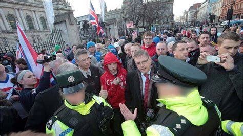 Loyalist Flag Protest Campaigner Arrests Bbc News