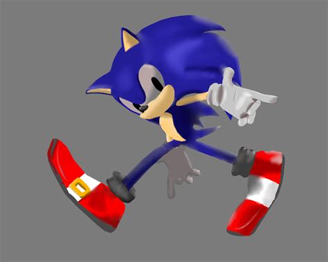 Sonic Adventure Pose Rsonicthehedgehog