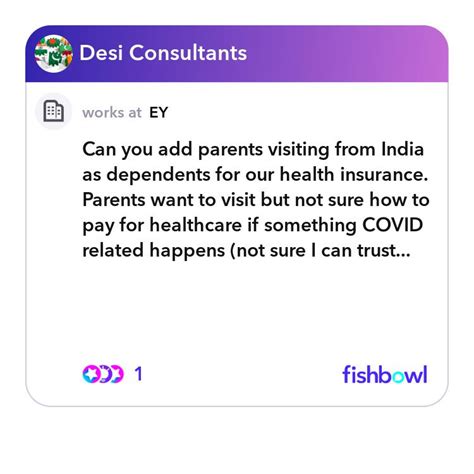 If your job doesn't provide health insurance, shop on your state's public marketplace, if available, or the federal marketplace to find the lowest premiums. Can you add parents visiting from India as dependents for our health insurance. Parents want to ...