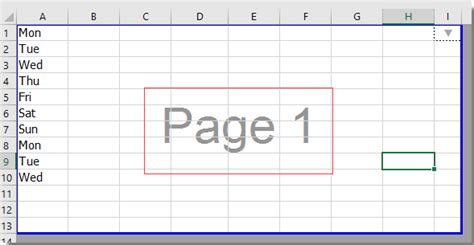 Remove Excel Page Numbers Across Worksheets