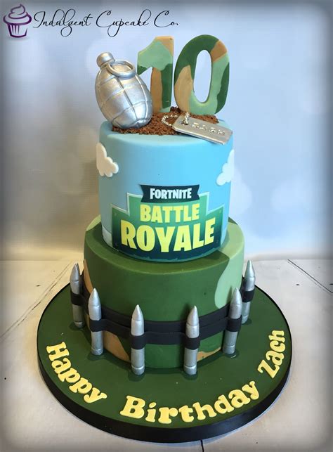 I've given excessive quantities of marzipan and fondant icing, as it's best to start with more than you need. 2 tier Fortnite cake........ | Novelty cakes, Sport cakes ...