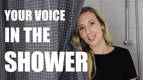 Why You Love Your Voice In The Shower Youtube