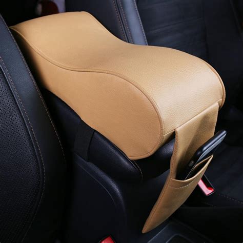 Car Armrest Cushion Memory Cotton Foam Soft Pad Cover Cars Suv Center Box Console Durable