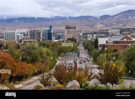 Idaho State Capitol Building In Downtown Boise Idaho Stock Photo Alamy