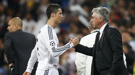 Real Madrid News Cristiano Ronaldo Talks About Carlo Ancelotti And His